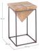 Tabouret triangle en acier noir Pimy - Lot de 2 - Photo n°3