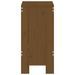 Tabourets 2 pcs marron miel 40x36x75 cm bois massif de pin - Photo n°5