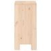 Tabourets de bar 2 pcs 40x36x75 cm bois massif de pin - Photo n°5