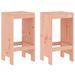 Tabourets de bar 2 pcs 40x36x75 cm bois massif Douglas - Photo n°1