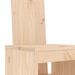 Tabourets de bar 2 pcs 40x42x120 cm bois massif de pin - Photo n°7