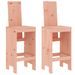 Tabourets de bar 2 pcs 40x42x120 cm bois massif douglas - Photo n°1