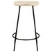 Tabourets de bar 2 pcs Bois de manguier massif - Photo n°3