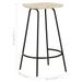 Tabourets de bar 2 pcs Bois de manguier massif - Photo n°10