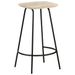 Tabourets de bar 2 pcs Bois de manguier massif - Photo n°12