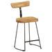 Tabourets de bar lot de 2 49x43x79 cm bois de manguier massif - Photo n°10