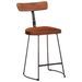 Tabourets de bar lot de 2 49x43x79 cm bois de manguier massif - Photo n°10