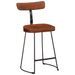 Tabourets de bar lot de 2 49x43x79 cm bois de manguier massif - Photo n°12