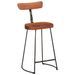 Tabourets de bar lot de 2 49x43x88 cm bois de manguier massif - Photo n°10