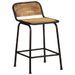 Tabourets de bar lot de 2 pcs bois massif manguier brut - Photo n°10