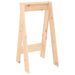 Tabourets lot de 2 40x40x75 cm bois massif de pin - Photo n°4