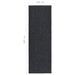 Tapis 100x300 cm Anthracite - Photo n°6