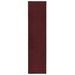 Tapis 100x400 cm Rouge bordeaux - Photo n°1