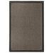 Tapis à tissage plat d'extérieur 160x230 cm Marron foncé - Photo n°1