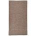 Tapis à tissage plat d'extérieur 80x150 cm Marron - Photo n°1