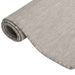 Tapis à tissage plat d'extérieur 80x150 cm Taupe - Photo n°3