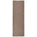 Tapis à tissage plat d'extérieur 80x250 cm Marron - Photo n°1