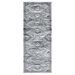 Tapis BCF Gris oriental 80x200 cm - Photo n°1