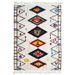 Tapis Berbere Color - 120 x 170 cm - Blanc - Photo n°1