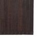 Tapis carré marron foncé 100x100 cm bambou - Photo n°6