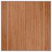 Tapis carré naturel 100x100 cm bambou - Photo n°1