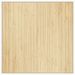 Tapis carré naturel clair 100x100 cm bambou - Photo n°1