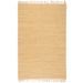 Tapis Chindi Coton tissé à la main 200 x 290 cm Beige - Photo n°1