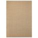 Tapis d'extérieur/d'intérieur Aspect de sisal 80 x 150 cm Beige - Photo n°1
