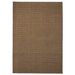 Tapis d'extérieur/d'intérieur Aspect de sisal 80 x 150cm Marron - Photo n°1