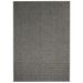 Tapis d'extérieur/d'intérieur Aspect sisal 80x150 cm Gris foncé - Photo n°1