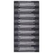 Tapis de couloir antidérapant Anthracite 100x450 cm - Photo n°1