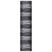 Tapis de couloir antidérapant Anthracite 67x300 cm - Photo n°1