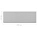 Tapis de couloir Gris clair 80x250 cm - Photo n°7