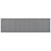 Tapis de couloir Gris foncé 50x200 cm - Photo n°1