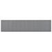Tapis de couloir Gris foncé 50x250 cm - Photo n°1