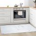 Tapis de cuisine Marble - 45 x 120 cm - blanc - Photo n°4