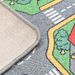 Tapis de jeu Poil à boucle 133 x 190 cm Motif route de ville - Photo n°4