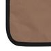 Tapis de plage pliables 2 pcs Acier et tissu Marron - Photo n°11