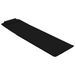 Tapis de plage pliables 2 pcs Acier et tissu Noir - Photo n°7