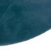 Tapis doux effet fourrure - Bleu canard - D 80 cm - Photo n°3