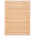Tapis en bambou 160 x 230 cm Marron 2 - Photo n°1