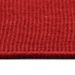 Tapis en jute avec support en latex 140 x 200 cm Rouge - Photo n°3