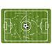 Tapis enfant 160x230cm terrain de football antidérapant lavable - Photo n°2