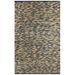 Tapis fait à la main Jute Bleu et naturel 160x230 cm - Photo n°1