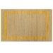 Tapis fait à la main Jute Jaune 160x230 cm - Photo n°3