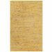 Tapis fait à la main Jute Jaune et naturel 160x230 cm - Photo n°1