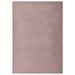 Tapis Fausse fourrure de lapin 180x270 cm Vieux rose - Photo n°1