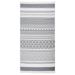 Tapis Gris et blanc 80x150 cm Coton - Photo n°1