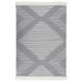 Tapis Gris foncé 160x230 cm Coton - Photo n°1