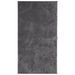 Tapis HUARTE à poils courts doux et lavable anthracite 60x110cm - Photo n°1